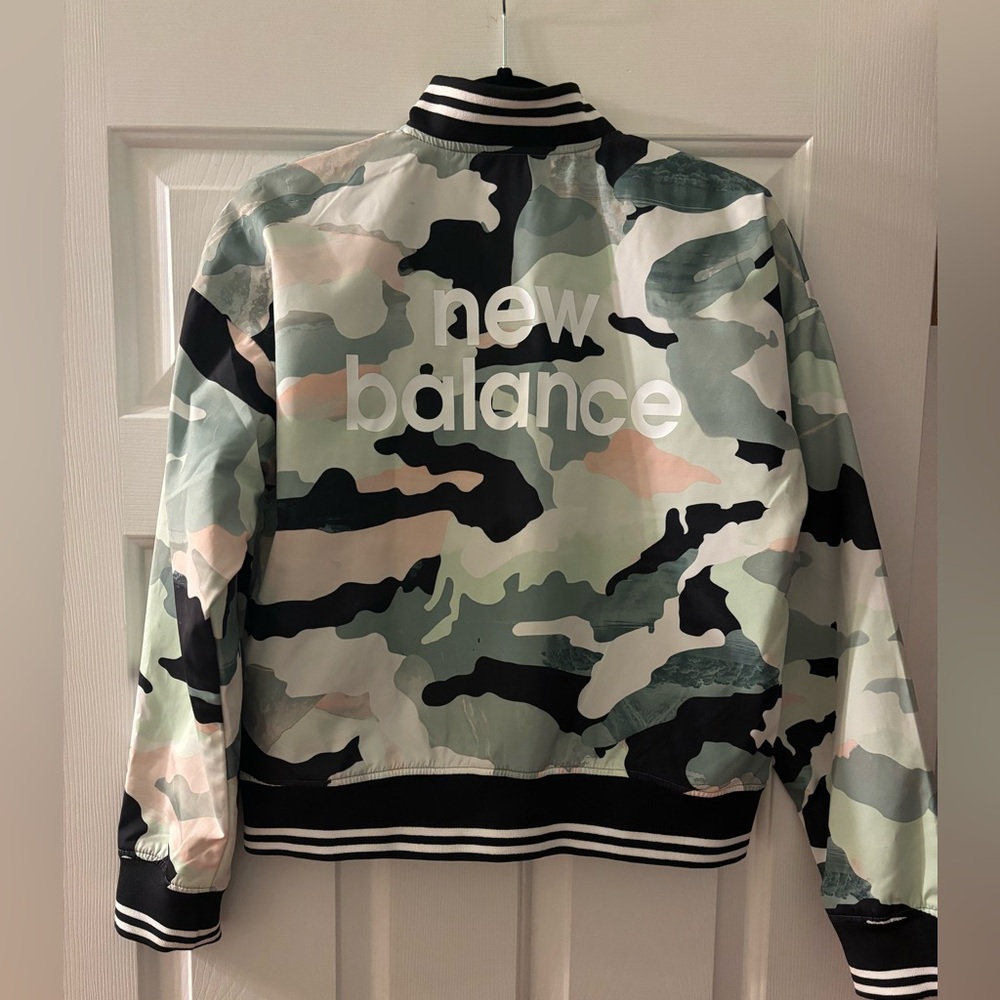 New Balance Camo Bomber Jacket